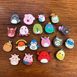 Squishmallow Croc Charm Jibbitz Bundle